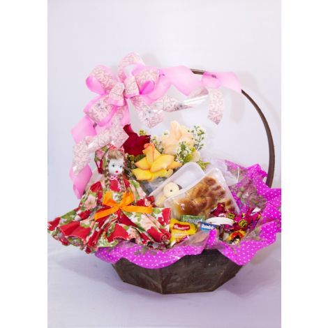 Cesta de Café da Manhã para Adolescente