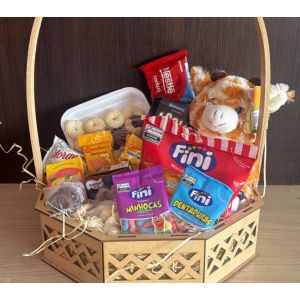 Cesta Infantil Pelúcia